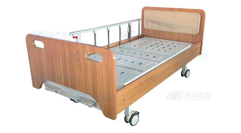 木質(zhì)沖孔雙搖護(hù)理床